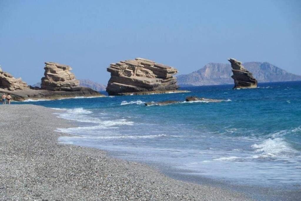 Вилла Chrysi'S Ocean View Retreat Kerames Экстерьер фото