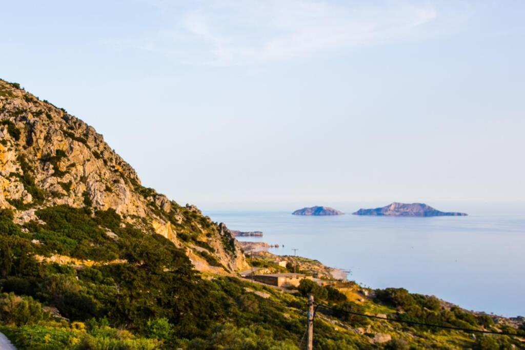 Вилла Chrysi'S Ocean View Retreat Kerames Экстерьер фото
