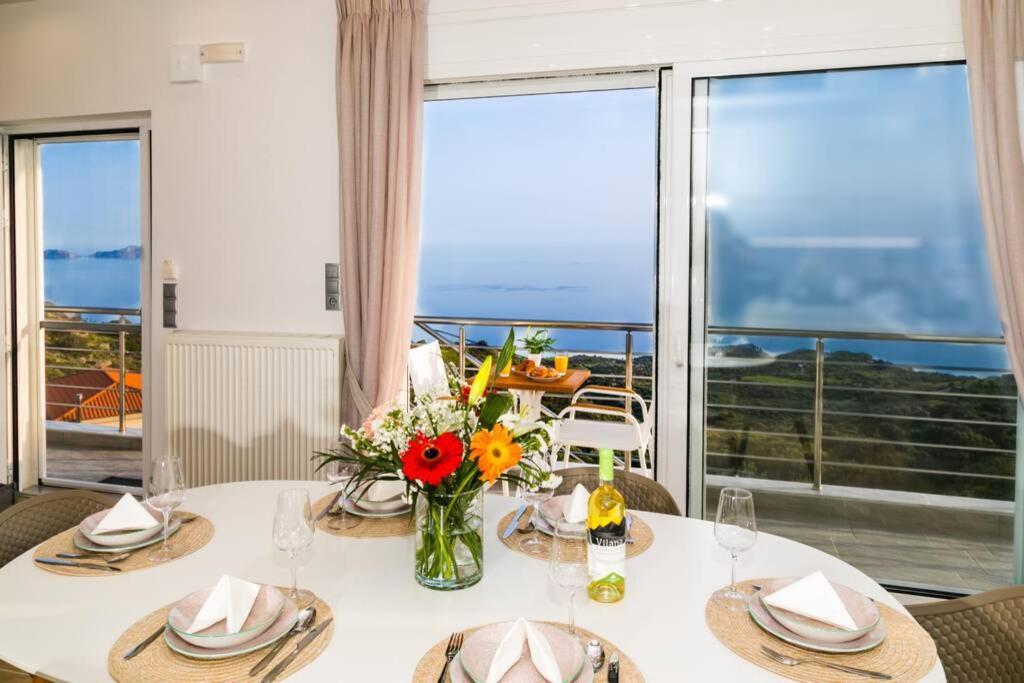 Вилла Chrysi'S Ocean View Retreat Kerames Экстерьер фото