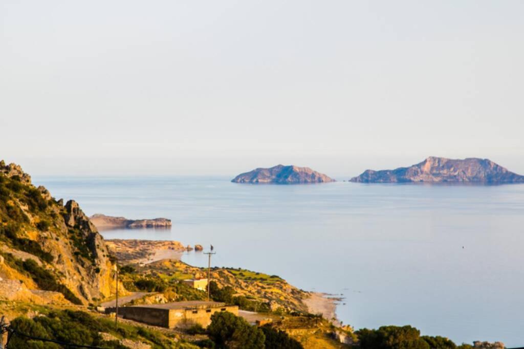 Вилла Chrysi'S Ocean View Retreat Kerames Экстерьер фото