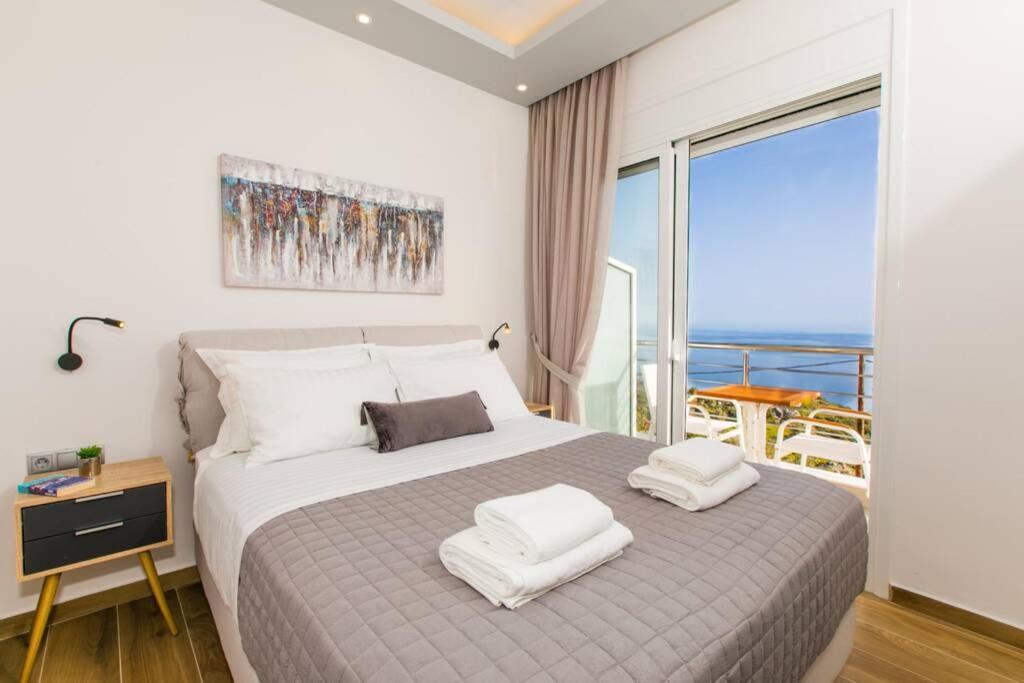 Вилла Chrysi'S Ocean View Retreat Kerames Экстерьер фото